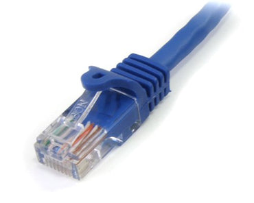 StarTech.com Cat5e Ethernet Cable10 ft - Blue - Patch Cable - Snagless Cat5e Cable - Network Cable - Ethernet Cord - Cat 5e Cable - 10ft