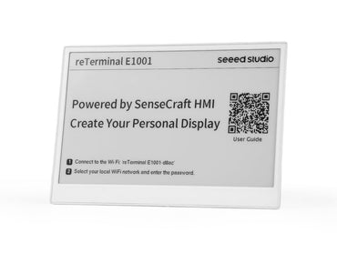 reTerminal E1001 7,5″ Monochrom-ePaper-Display, ESP32-S3 IoT-Terminal mit 3 Monaten Akkulaufzeit, SenseCraft No-Code HMI, WLAN & BLE, SD-Kartenunterstützung