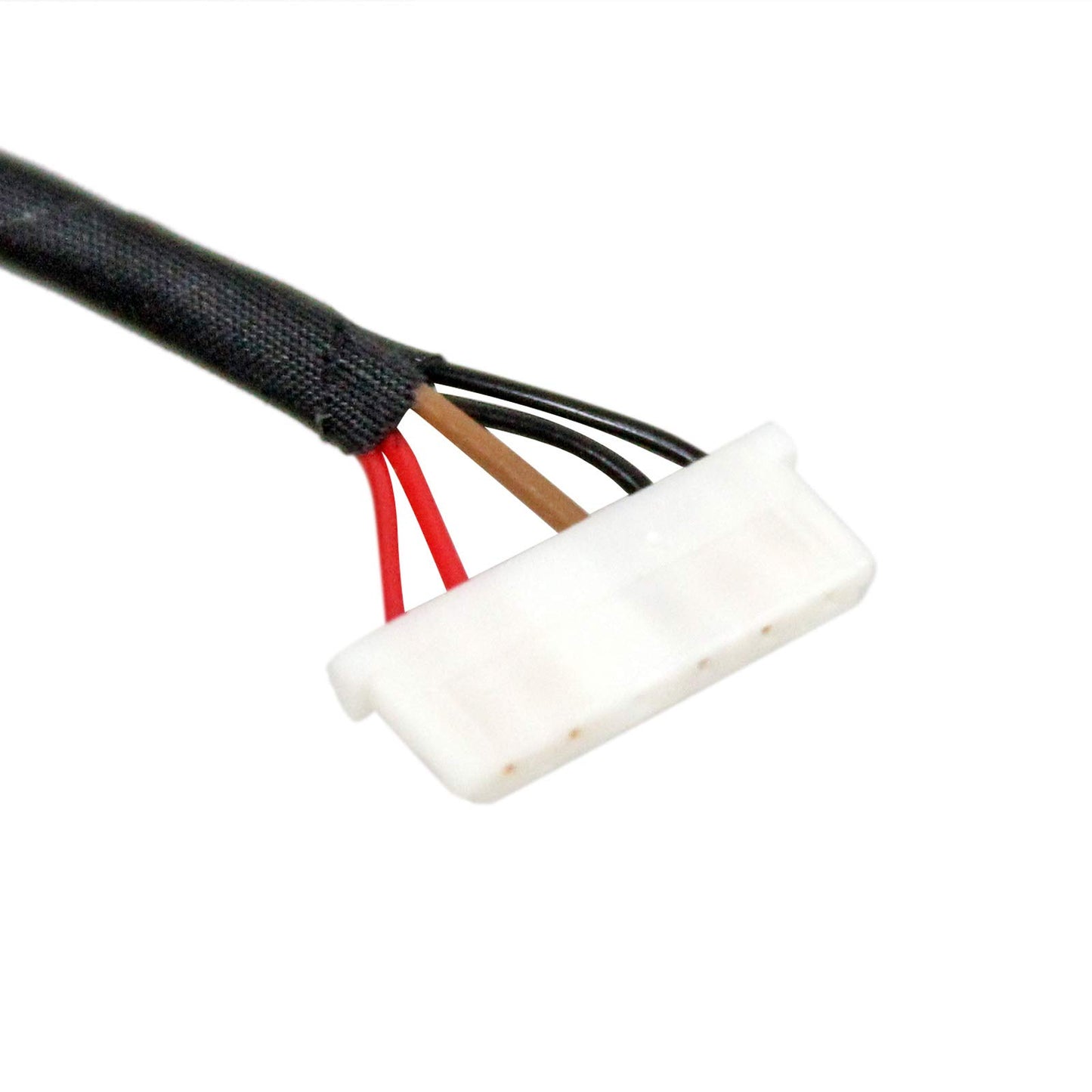 Suyitai DC Power Jack with Cable Harness Charging Port Replacement for DELL Inspiron 15 3000 Series 3558 3451 3452 3551 3558 3552 5100/450.03006.0001 0RYX4J (17.5cm/6.89inch)