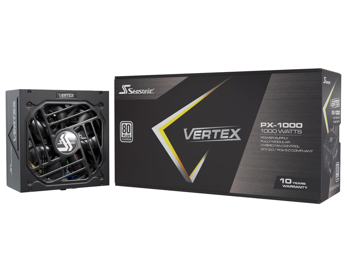 Seasonic Vertex PX-1000 1000W Platinum Fully Modular ATX 3.0 Power Supply Unit