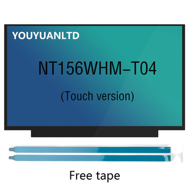 NT156WHM-T04 V8.0 Fit NT156WHM T04 LCD Screen Replacement HD 1366x768 40Pin OnCell Touch LED Display (Only for NT156WHM-T04, Not for Others)