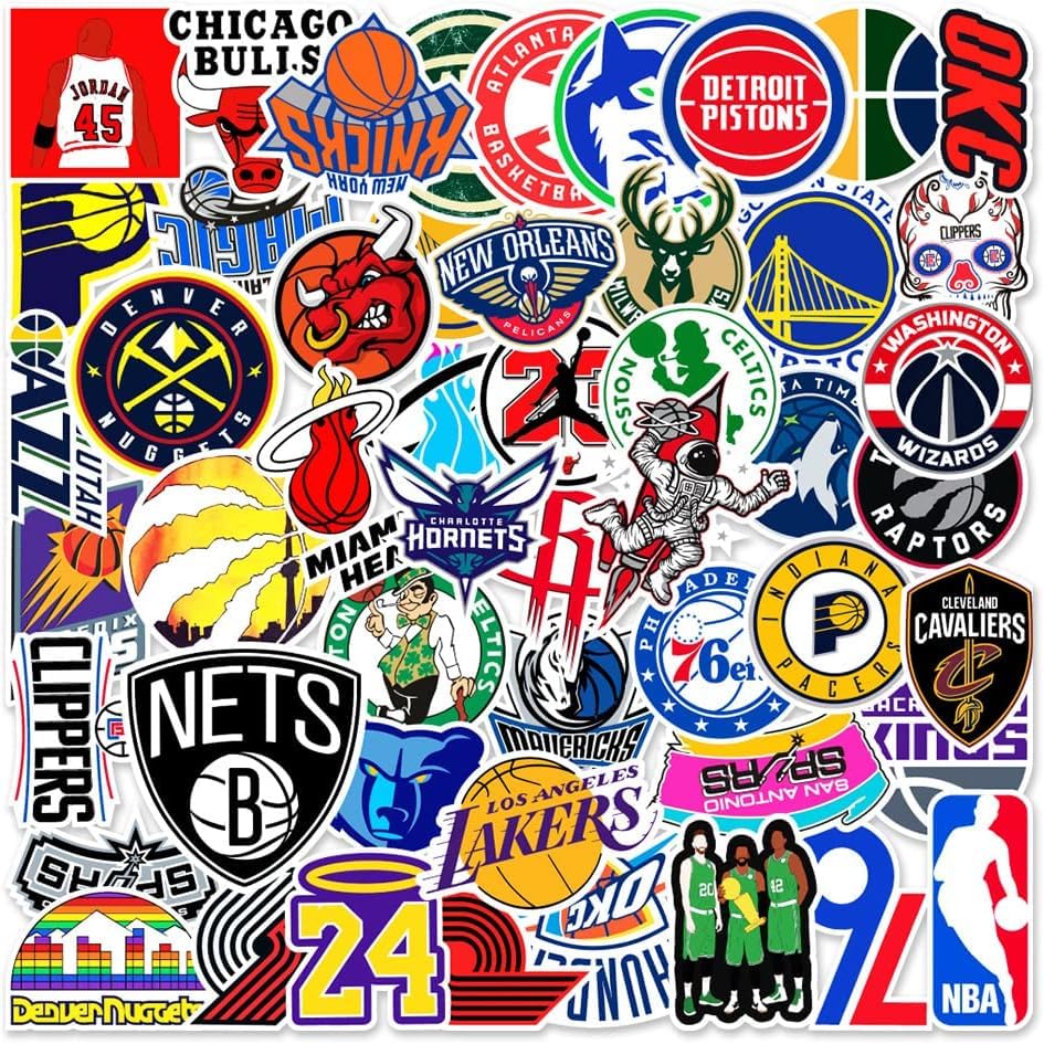 Sports Stickers for Teens 200 PCS Stickers Pack for Water Bottles Vinyl Sticker DIY Decoration for Kids Teens Adults Party Favor (Style A)