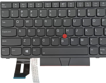 Ersatz-Tastatur mit Hintergrundbeleuchtung für Lenovo Thinkpad T14 Gen 1 & T14 Gen 2, Thinkpad P14s Gen 1 & P14s Gen 2 Laptop (US-Layout) Teilenummer: 5N20V43760 SN20V43688