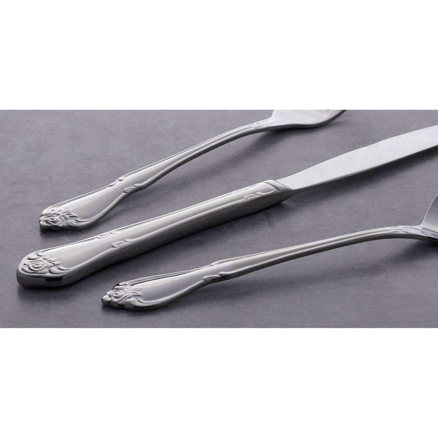 Oneida True Rose Dinner Forks, silver set of 4