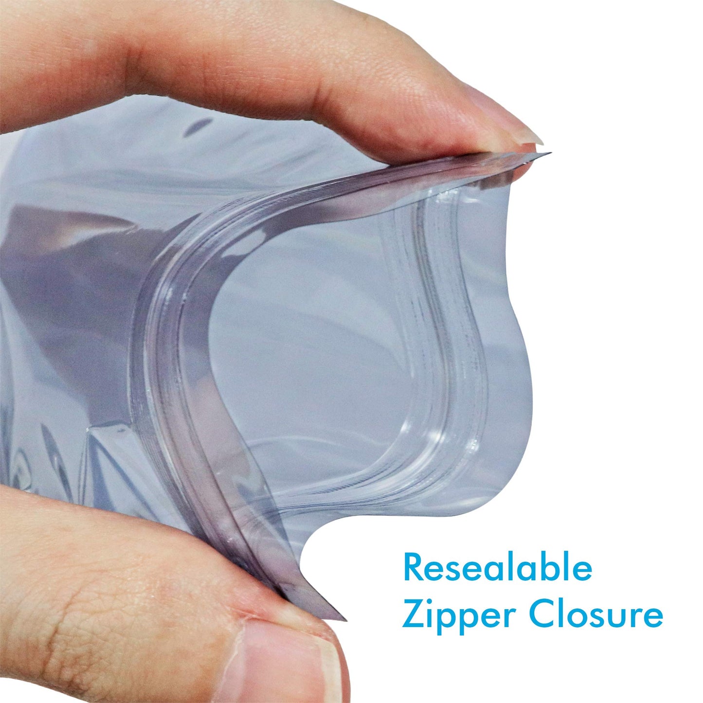 Open Top & Resealable Antistatic Bags ESD Shielding Bag with Anti-static Labels for Hard Drive SSD HDD Motherboard Video Card RAM Electronic Devices (Pack of 40) (Assorted Sizes)