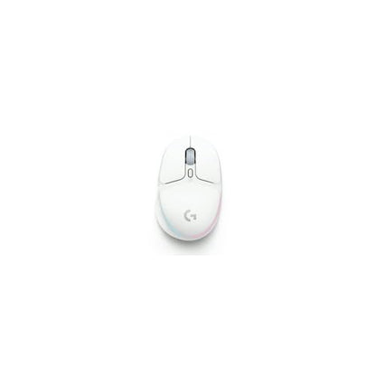 Logitech G705 Wireless Gaming Mouse, Customizable LIGHTSYNC RGB Lighting, Lightspeed Wireless, Bluetooth Connectivity, Lightweight, PC/Mac/Laptop - White Mist