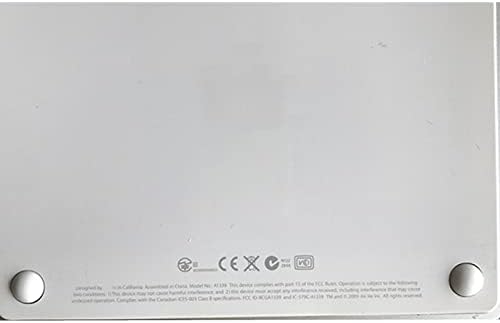 2pcs Replacement Touchpad Bottom Case Rubber Feet for A1339 Magic Trackpad Bottom Case Kit White