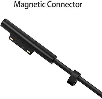 Surface Charger, 44W Power Supply Adapter for Microsoft Surface Pro 3/4/5/6/7, Surface Laptop, Surface Book, Surface Go, Surface Laptop Go, with 6.2 Ft Power Cord