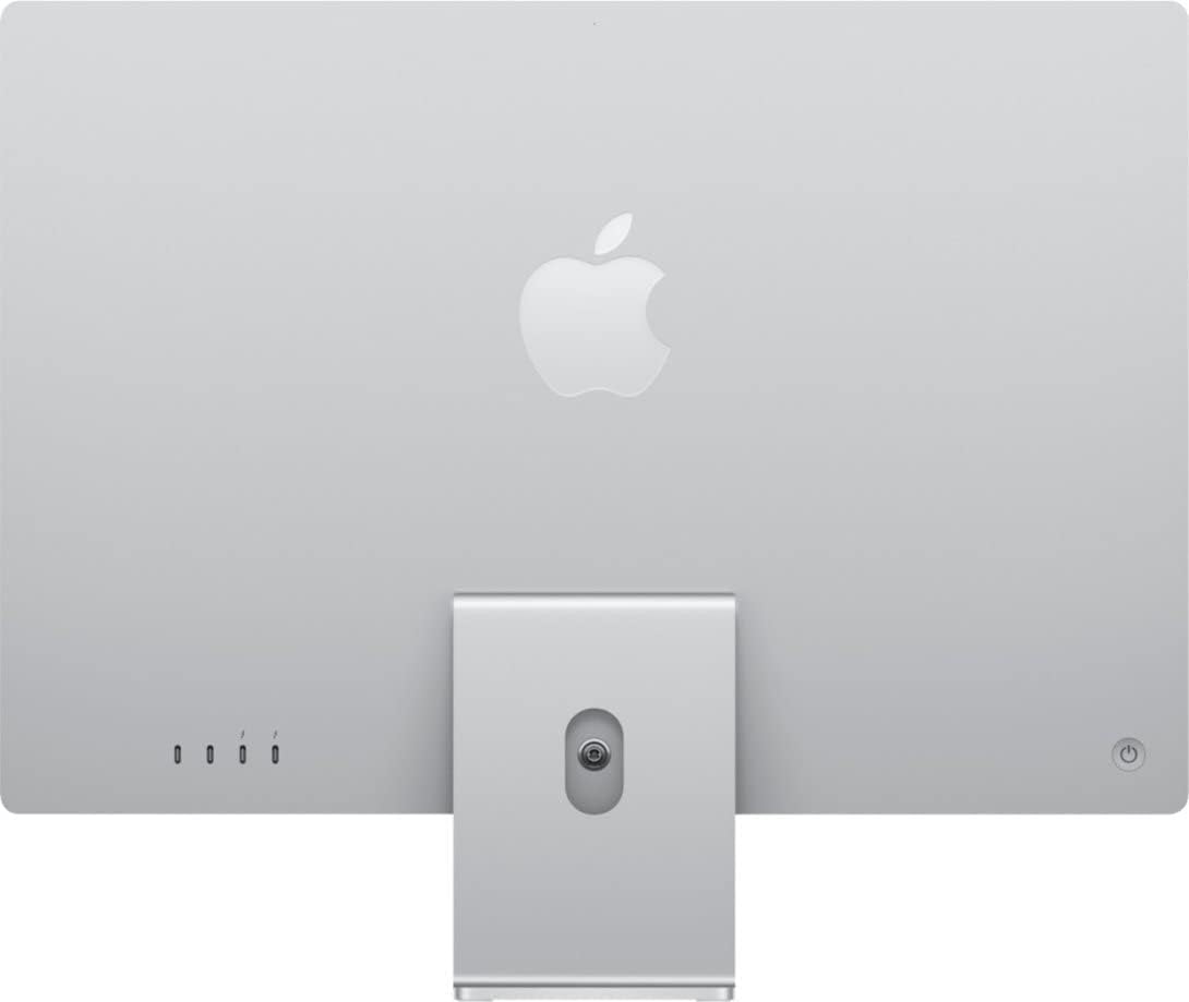 Apple iMac 2021 mit Apple M1 Chip mit 8-Kern-CPU, 24 Zoll, 8 GB RAM, 256 GB SSD-Speicher, Blau (Generalüberholt) 