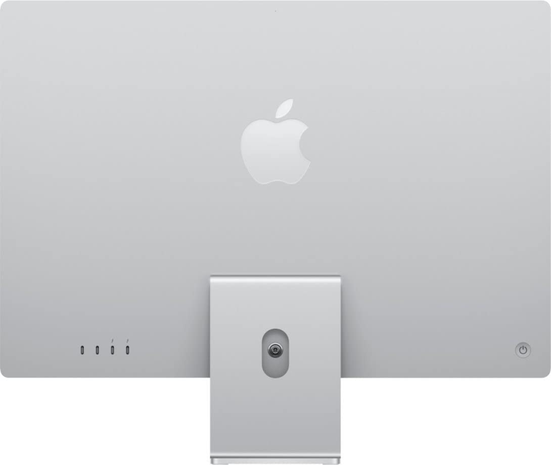 Apple iMac 2021 mit Apple M1 Chip mit 8-Kern-CPU, 24 Zoll, 8 GB RAM, 256 GB SSD-Speicher, Blau (Generalüberholt) 