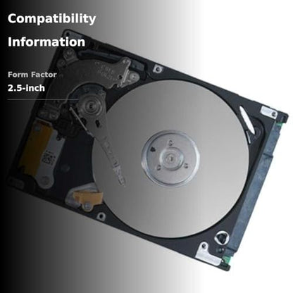 Neue 500 GB 2,5" SATA HDD Festplatte für Dell Latitude 13 131L 2100 D520 D530 D531 D630 D630C D631 D820 D830 E4300 E5400 E5500 E6400 E6400 ATG E6400 XFR E6410 E6500 E6510 XT2_XFR Laptops