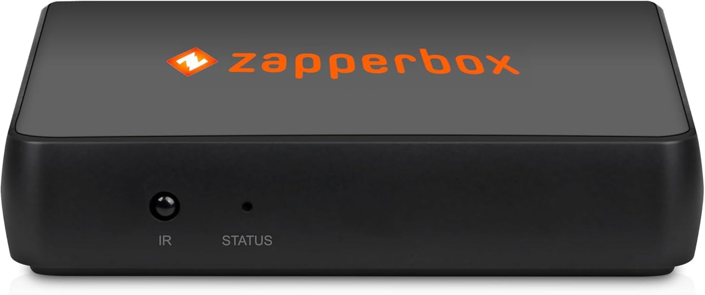 ZapperBox M2 ATSC 3.0 OTA Single Tuner + DVR + Gateway with 4K, HDR, and Channel Guide