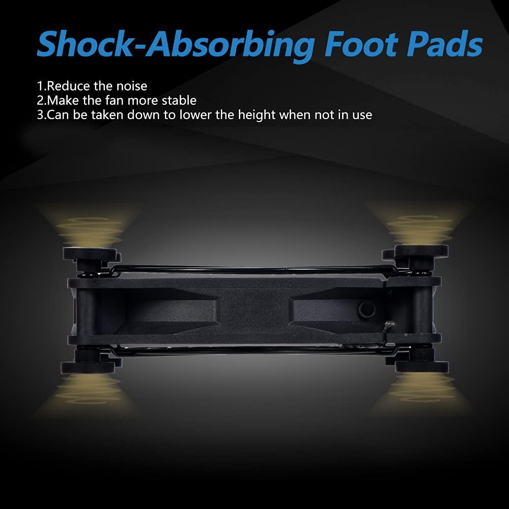 Leiser 80-mm-USB-Lüfter, tragbarer 5-V-USB-Lüfter zur Kühlung von Flachbildfernsehern, Xbox, DVR, PlayStation, Routern, TV-Receivern und Computergehäusen 