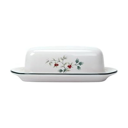 Pfaltzgraff Winterberry Covered Butter Dish Dinnerware Set, Assorted