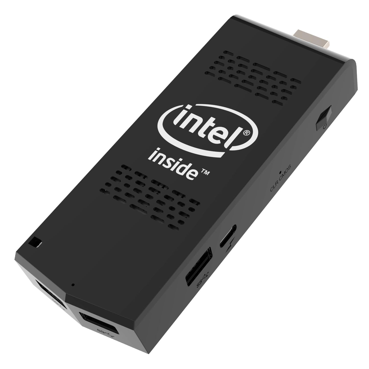 Mini-PC mit Windows 11 Pro, Intel Compute Stick mit Celeron J4125, 8 GB RAM, 256 GB M.2 SSD (bis zu 1 TB), unterstützt Autostart, Gigabit-Ethernet, WLAN und Bluetooth. Kompakter Computer für Zuhause und Büro.