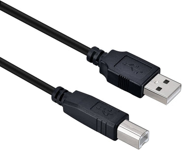 Storel USB-Druckerkabel, 3 Meter (10 Fuß), kompatibel mit Brother HL-L2380DW, HLL2390DW, HLL2395DW, HL-L2350DW, HL-L6200DW, HL-L5200DW, HL-L3230CDW, HL-L2300D, HL-L2320D, HL-L3290CDW, HL-L8360CDW