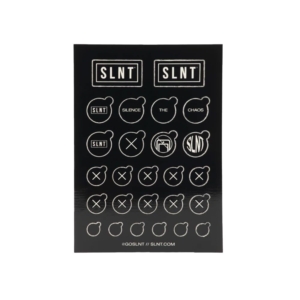 Silent Pocket SLNT Webcam Privacy Stickers for Camera Lens Privacy (Black Out) - Blocks Hackers' Spying, Recording and Eavesdropping, Fits Laptops, Phones and Tablets, Reusable and Restickable