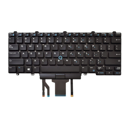 SUNMALL Backlit Keyboard Replacement Compatible with Dell Education（Latitude ） E5450 E5470 E5480 E7450 P40G E7470 E7480,Latitude 14 5480 5488 5490 5491 7480 7490 with Pointer US Layout