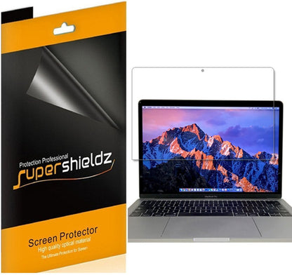 Supershieldz (3 Pack) Designed for MacBook Pro 13 inch (2016-2022 / M1, M2) Screen Protector, High Definition Clear Shield (PET)
