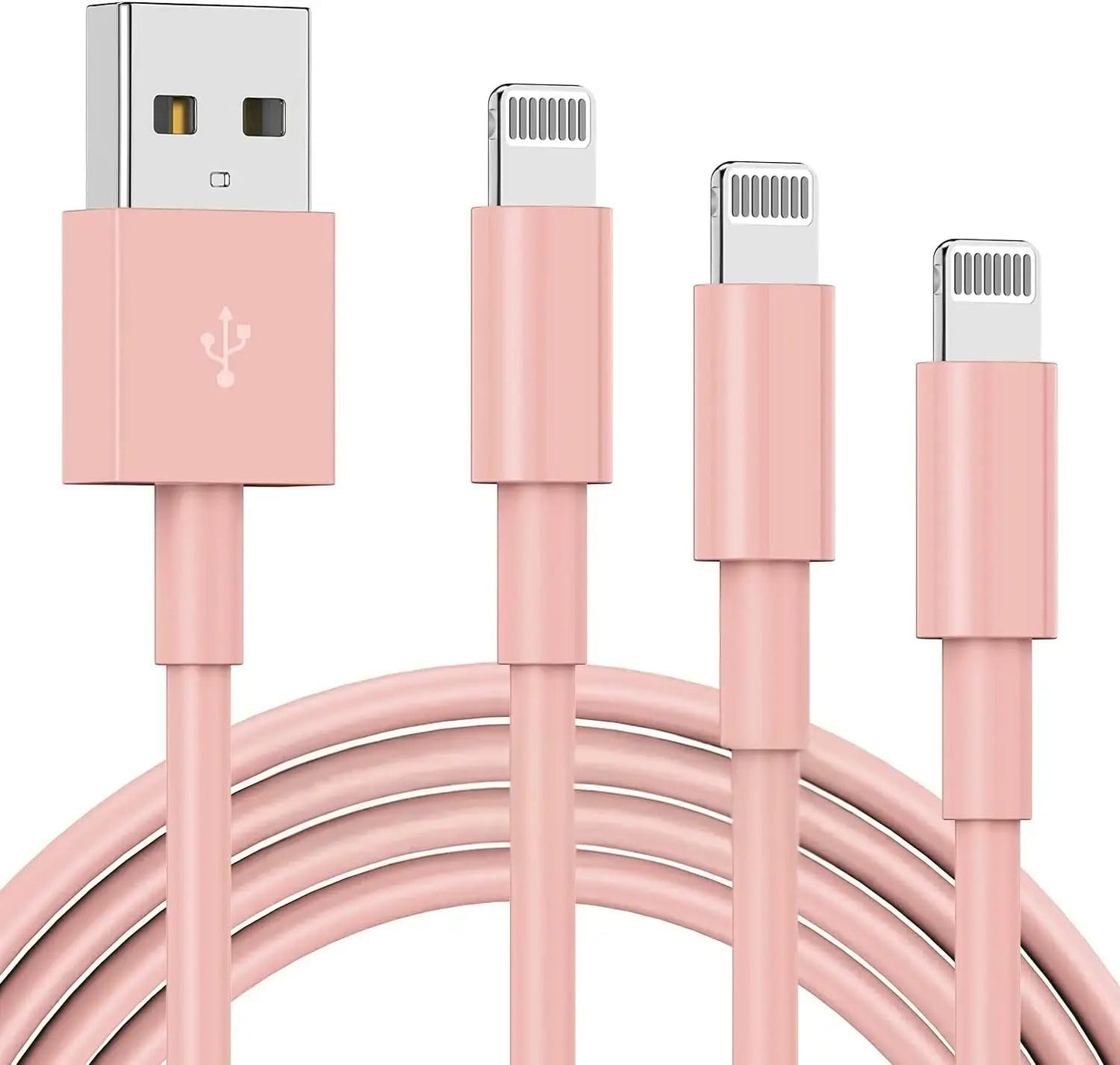 3 Pack Apple MFi Certified Charger Cable 6ft, Lightning to USB Cable Cord 6 Foot, 2.4A Fast Charging,Apple Phone Long Chargers for iPhone 13/12/11/11Pro/11Max/ X/XS/XR/XS Max/8/7/6