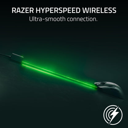 Razer Viper V3 Pro Kabellose Gaming-Maus für E-Sport: Symmetrisch – 54 g leicht – 8.000 Abtastraten – 35.000 DPI optischer Sensor – Optische Schalter der 3. Generation – 8 programmierbare Tasten – 95 Stunden Akkulaufzeit – Schwarz (Generalüberholt)