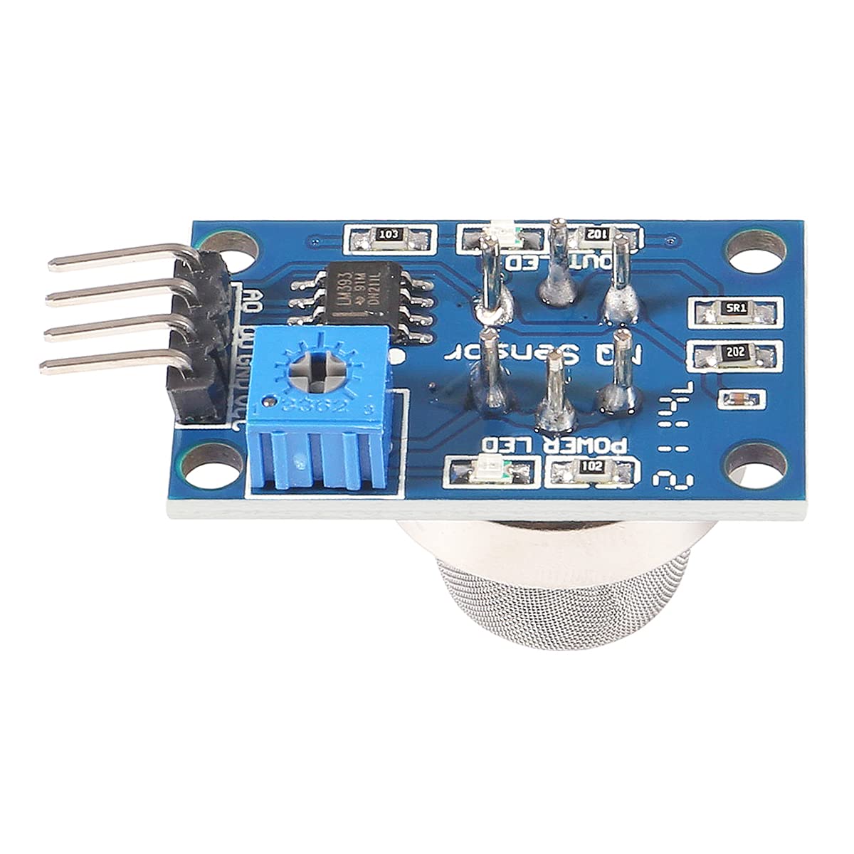 9pcs/Lot Gas Detection Sensor Module MQ-2 MQ-3 MQ-4 MQ-5 MQ-6 MQ-7 MQ-8 MQ-9 MQ-135 Sensor Module Gas Sensor Starter Kit for Arduino Raspberry Pi (9PCS/Lot)