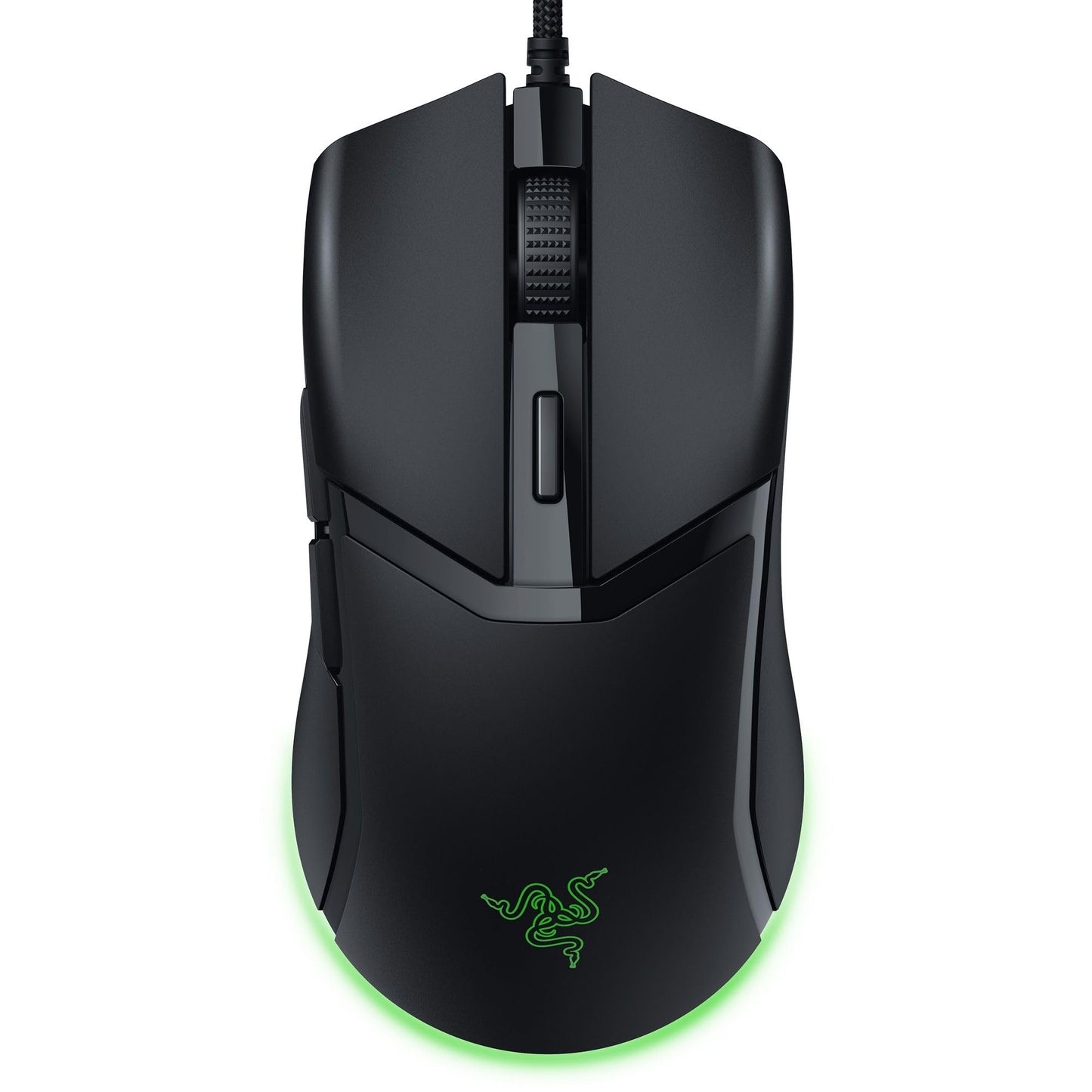 Razer Cobra Kabelgebundene Gaming-Maus: Leichtgewicht (58 g) – Optische Gen-3-Schalter – Chroma RGB-Beleuchtung mit Unterbodenbeleuchtung – Präziser optischer Sensor mit 8500 DPI – Mausfüße aus 100 % PTFE – Speedflex-Kabel – Schwarz