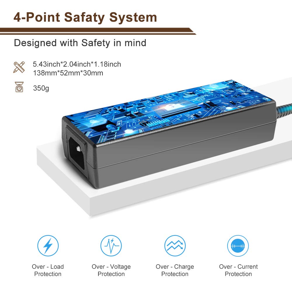 TAIFU 4-Pin 12V 8.33A - 9A Power Adapter for Synology Disk Station 4-Bay DS410 DS410j DS411 DS411J DS412 DS412 + DS416 DS418 DS918+ DS923+ DiskStation Network Storage NAS Server 12V DC Power Supply