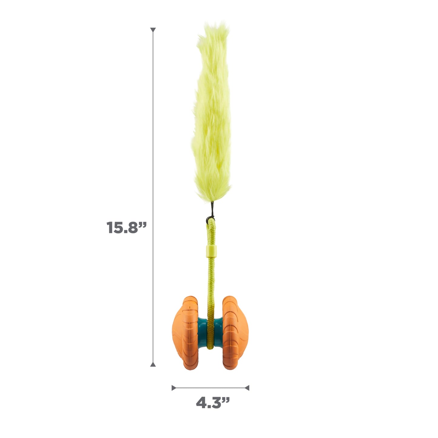 Outward Hound Tail Teaser Ersatzköder für Hunde-Teaserstab, Fuchs 