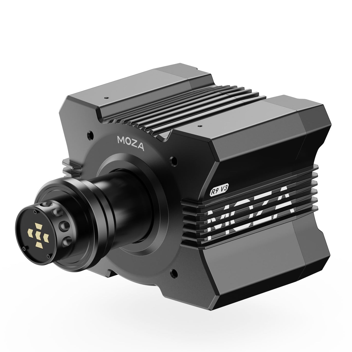 MOZA R9 V3 Direct Drive Servo Motor Sim Racing Wheel Base, 9Nm FFB Force Feedback Steering Wheel Base, Customizable Standalone Wheel Base Simulator for PC Racing Game, black