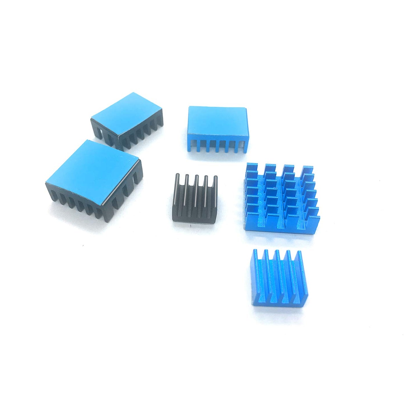 Raspberry Pi 4b Kühlkörper, Raspberry Pi Kühlkörper aus Aluminium mit wärmeleitendem Klebeband für Raspberry Pi 4 Modell B