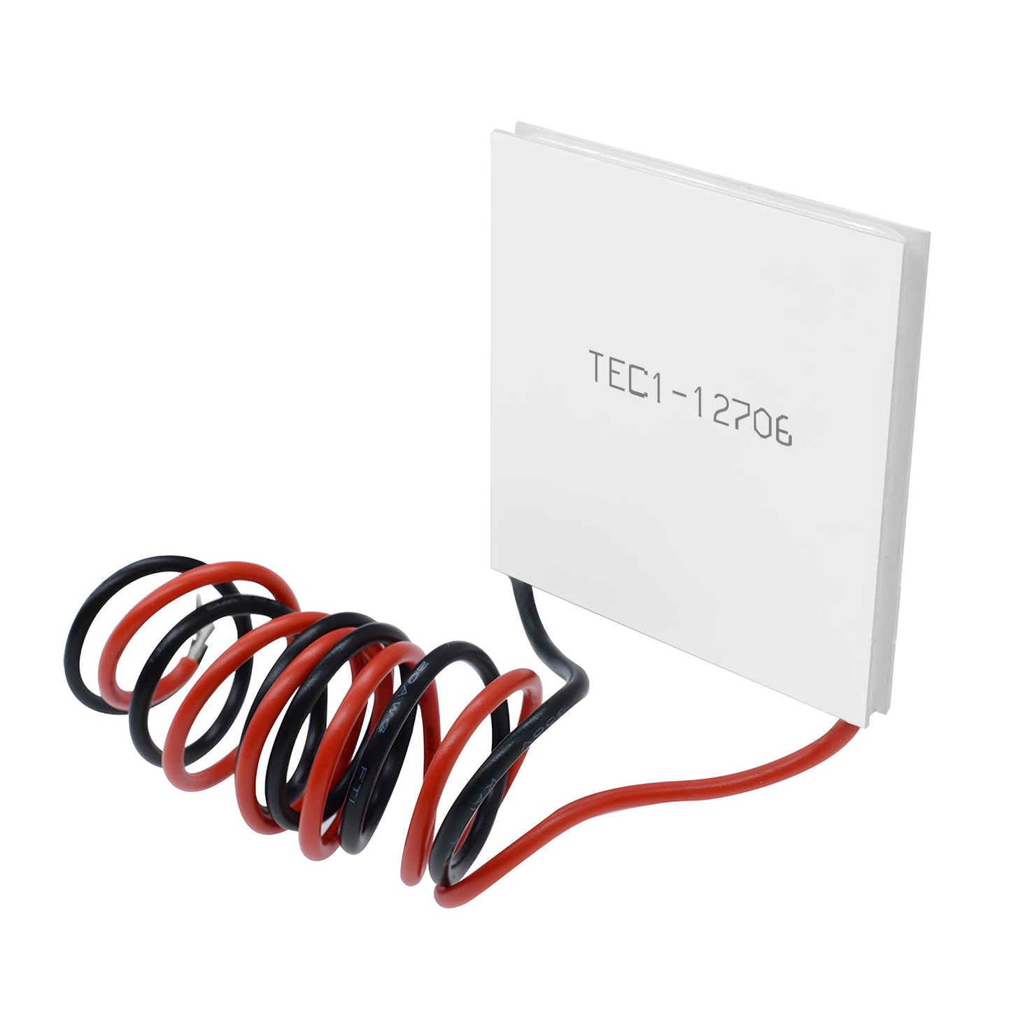 Peltier Module TEC1-12706,Aideepen 12V 6A 60W Heatsink Thermoelectric Cooler Cooling Peltier Plate Module Peltier Cooler 40x40MM Compatible with Peltier Fan/Cold Plate 2PCS