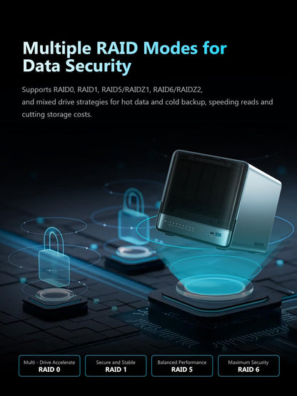 MINISFORUM N5 Pro-P370 5-Bay Desktop NAS(0+128GB), AMD Ryzen AI 9 HX Pro 370 12C/24T Up to 5.1GHz, 10GbE+5GbE, 3× M.2/U.2, OCuLink, HDMI/2 x USB4 4K 144Hz, PCIe ×16, MinisCloud OS