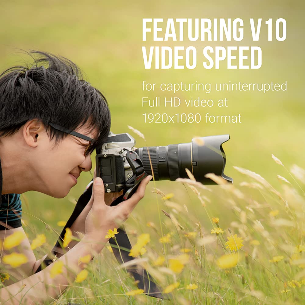 PNY 32GB Elite Class 10 U1 V10 SDHC Flash-Speicherkarte - 100MB/s Lesegeschwindigkeit, Klasse 10, U1 Full HD, UHS-I, SD-Standardgröße (5er-Pack)