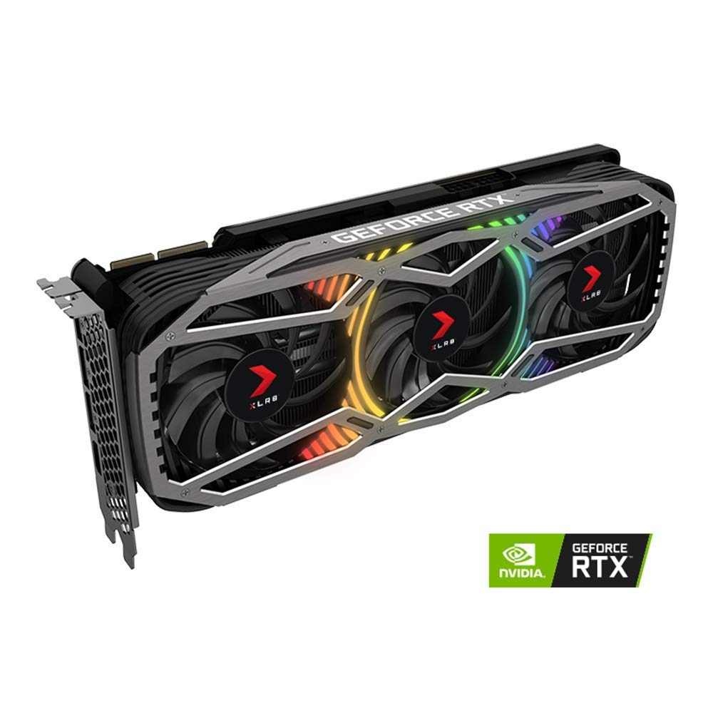 PNY GeForce RTX 3090 24GB XLR8 Gaming REVEL EPIC-X RGB Triple Fan Grafikkarte (Generalüberholt)
