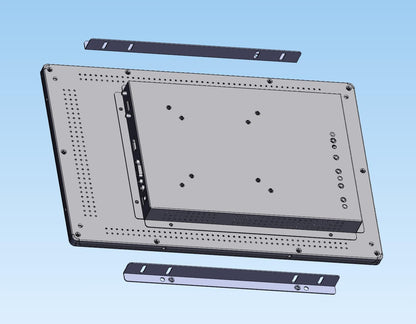 RIUIIN 13,3-Zoll-Open-Frame-Touchscreen-Monitor, 1920 x 1080 Pixel Auflösung, 16:9 Seitenverhältnis, wasserdicht, VESA- und Panelmontage, für Kiosksysteme, Automatisierung, POS-Systeme, Verkaufsautomaten, HMI und Digital Signage, 24/7-Betrieb