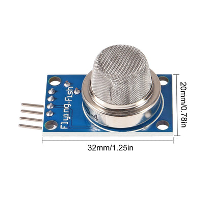 9pcs/Lot Gas Detection Sensor Module MQ-2 MQ-3 MQ-4 MQ-5 MQ-6 MQ-7 MQ-8 MQ-9 MQ-135 Sensor Module Gas Sensor Starter Kit for Arduino Raspberry Pi (9PCS/Lot)