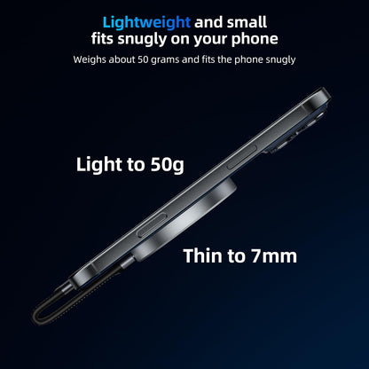 SAN ZANG MASTER Magnetic Portable Solid State Drives: Ultra-Thin, Portable Design for Secure Grip, Easy Connectivity, and Reliable Performance (1, TB)