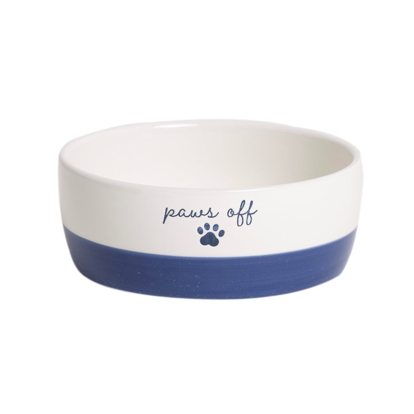 Pearhead Ceramic Bowl, Holds 2 Cups, Cute Whisker-Friendly Dish with Cat Face Design, Non-Slip, Microwave and Dishwasher Safe, Small/Medium