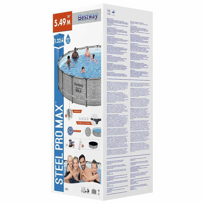 Power Steel Swimmingpool 549x122 cm