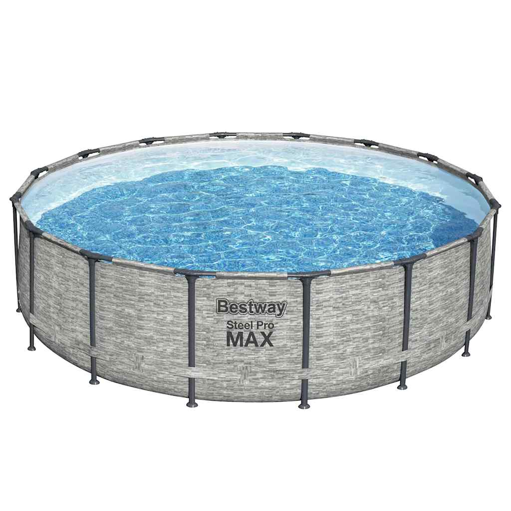 Power Steel Swimming Pool Rund 488x122 cm