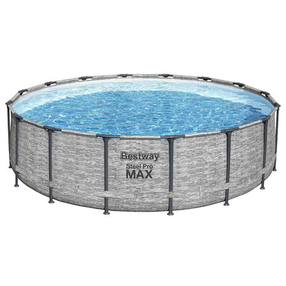 Power Steel Swimming Pool Rund 488x122 cm