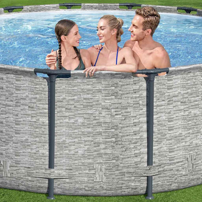Power Steel Swimming Pool 427x122 cm