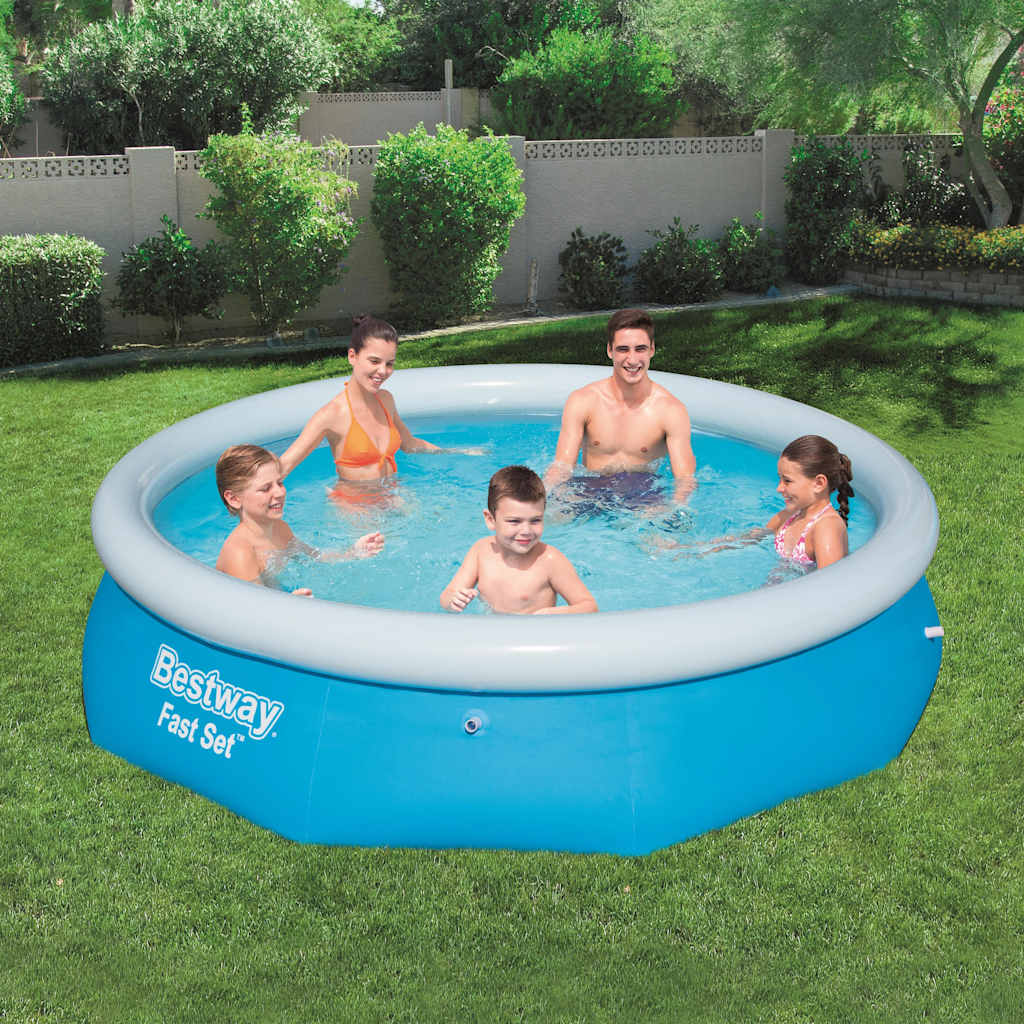 Fast Set Aufblasbarer Swimmingpool Rund 305x76 cm 57266