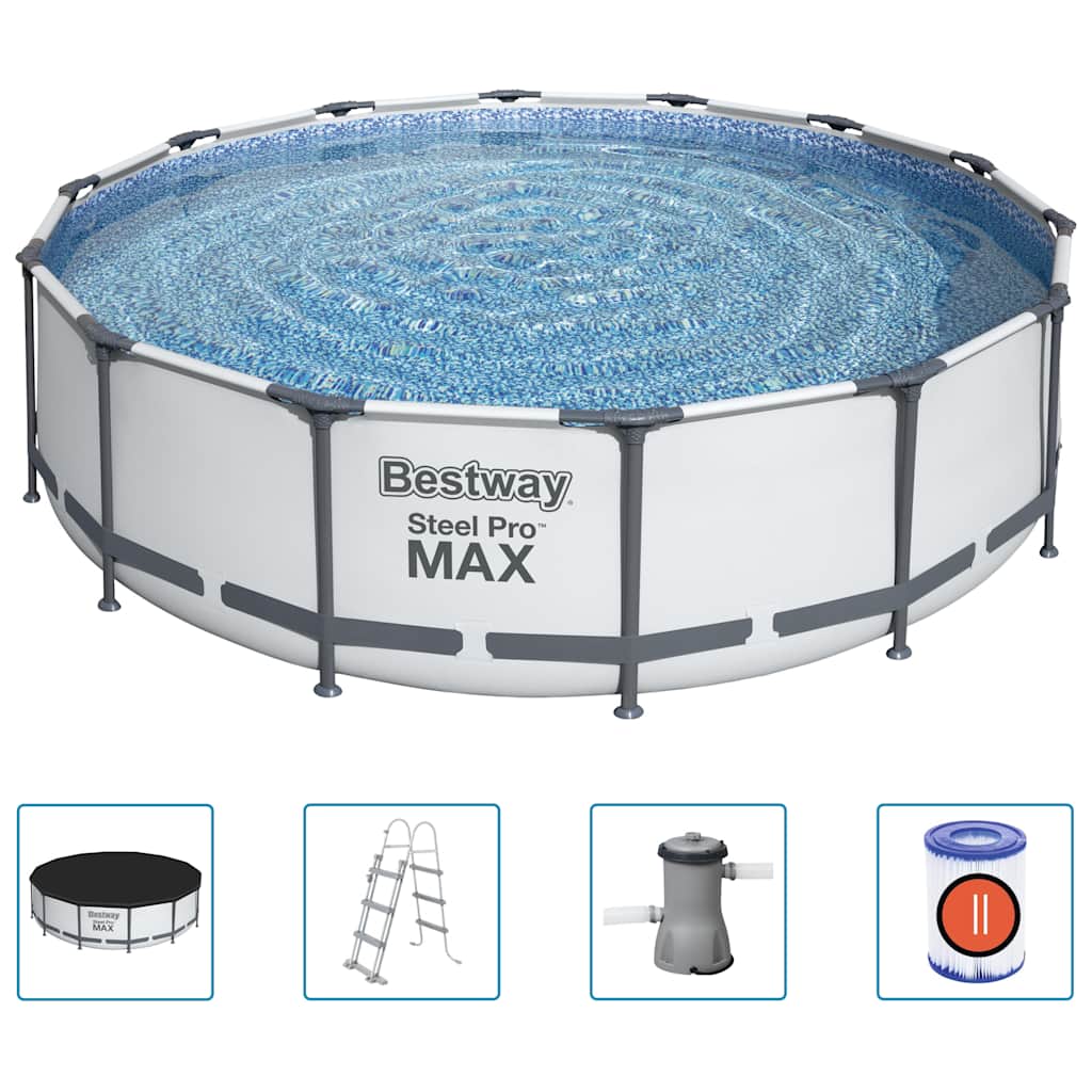 Steel Pro MAX Swimmingpool-Set 427x107 cm