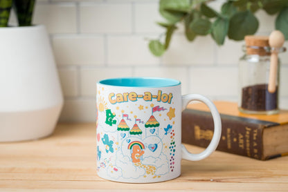 Silver Buffalo Care Bears Welcome to Care-A-Lot Magical Land Ceramic Mug, 20 Ounces