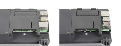 SmartiPi Touch 2 - Case for The Official Raspberry Pi 7" Touchscreen Display - with Cooling Fan