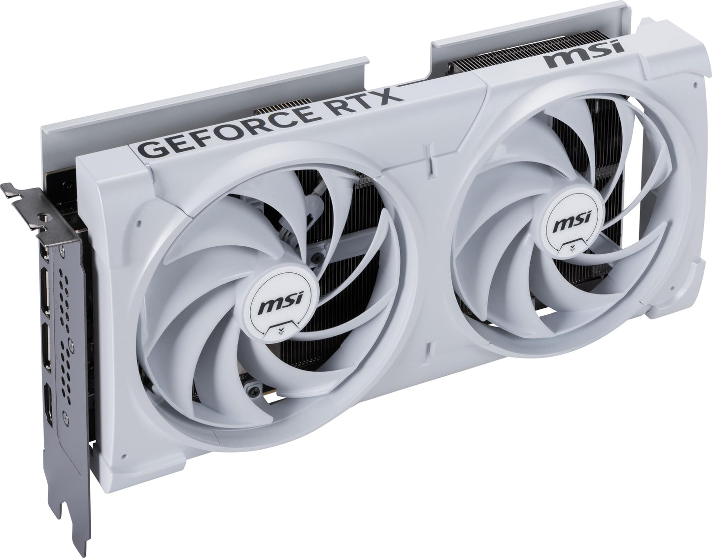 MSI Gaming RTX 5070 12G Ventus 2X OC White Graphics Card (12GB GDDR7, 192-bit, Extreme Performance: 2557 MHz, DisplayPort x3 2.1a, HDMI 2.1b, NVIDIA Blackwell Architecture)
