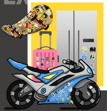 50 Pcs How I Met Your Mother Stickers - Water Bottle, US TV Waterproof Cute Aesthetic Vinyl Laptop Luggage Skateboard Computer Stickers for Teens Girls