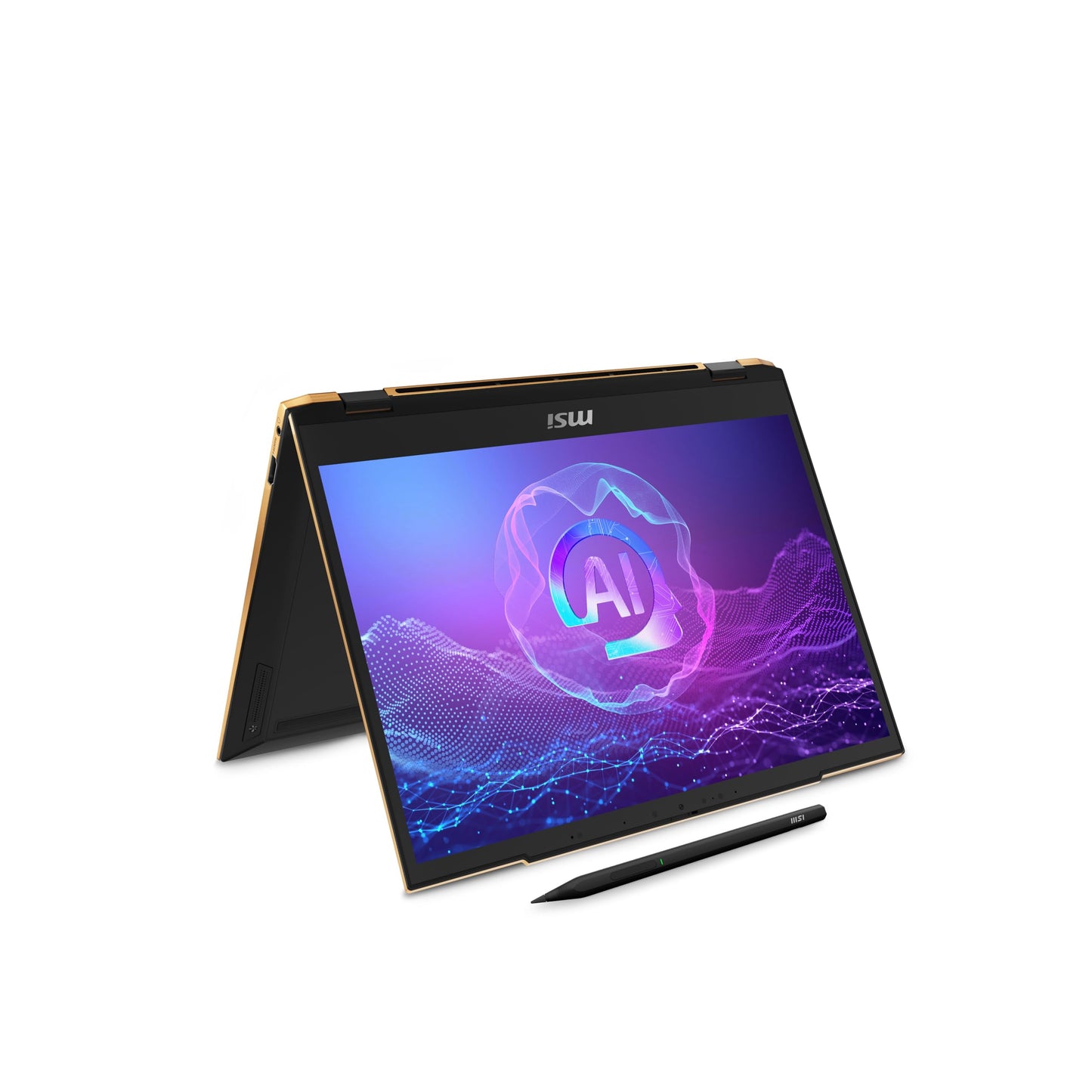 MSI Summit 13 AI+ Evo (2024) 13,3" FHD+ Profi-Laptop: Intel Core Ultra 7-258V, ARC-Grafik, 32 GB LPDDR5X, 2 TB NVMe SSD, Thunderbolt 4, Windows 11 Pro: Tintenschwarz A2VMTG-017US